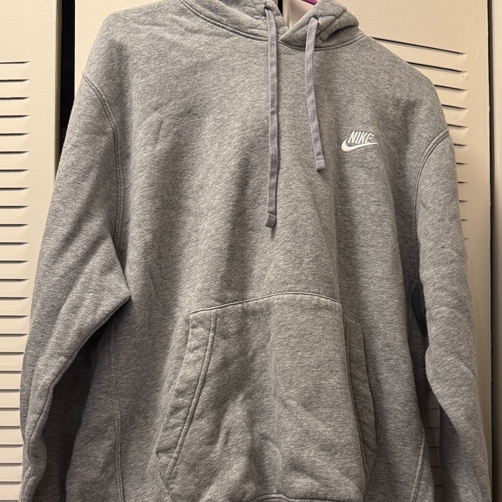 Nike Heather Gray Men's Hoodie
